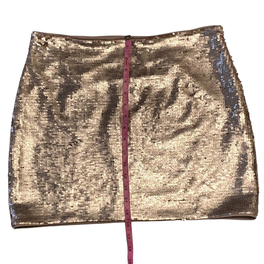 Banana Republic Rose Gold Sequin Skirt - Picture 5 of 6